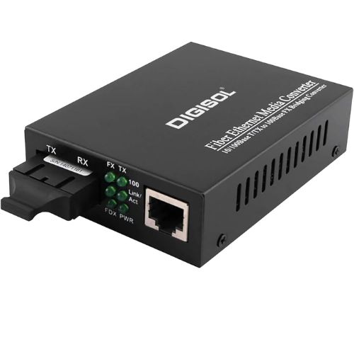 MEDIA CONVERTER 100 BASE SINGLE FIBER