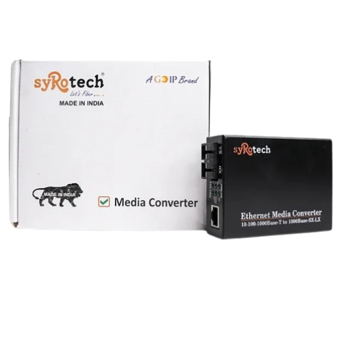 MEDIA CONVERTER SINGLE FIBER